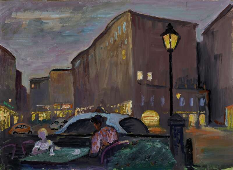 Abendstimmung am Alten Markt